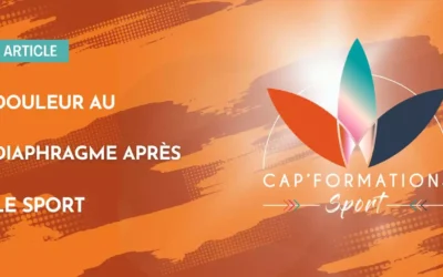 douleur diaphragme apres sport